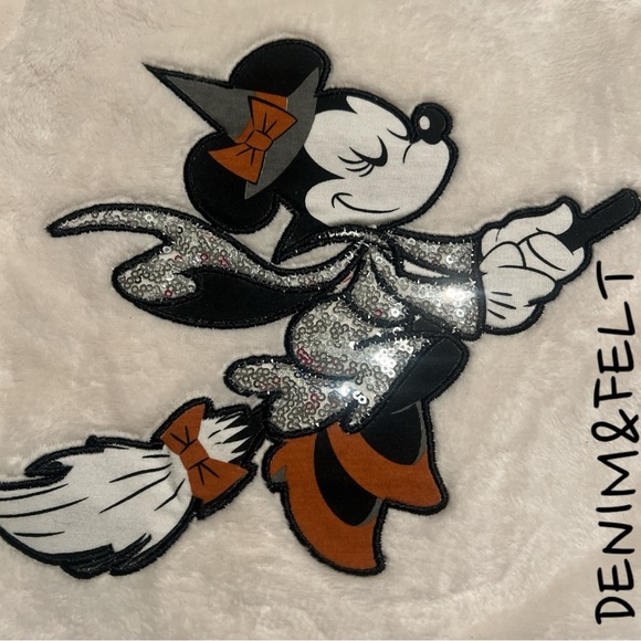 Girls Disney Minnie Mouse Halloween 2 Piece Set | Sweatshirt/Pants | NEW/NWOT!🖤 - Picture 2 of 6